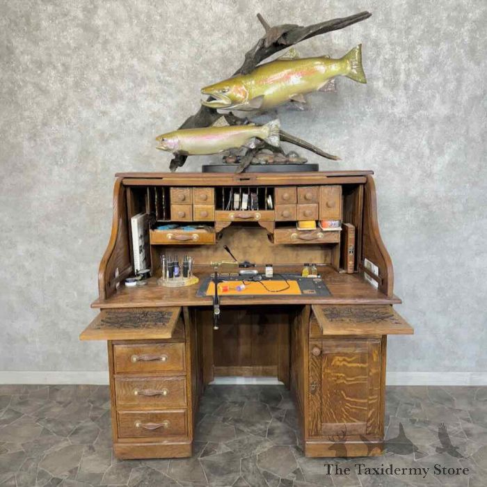 match the hatch custom steelhead fly tying table for sale 31199 the taxidermy store.jpeg match the hatch custom steelhead fly tying table for sale 31199 the taxidermy store.jpeg